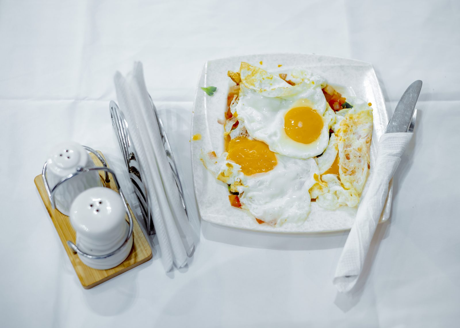 Plain Omelet / Poached